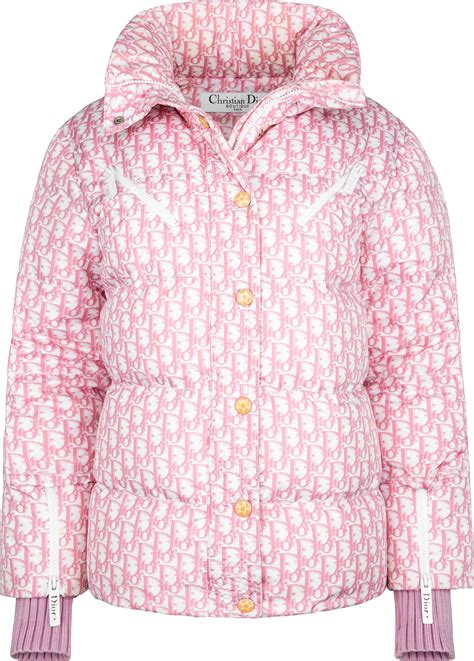 christian dior puffer jacket pink|Dior puffer jacket women's.